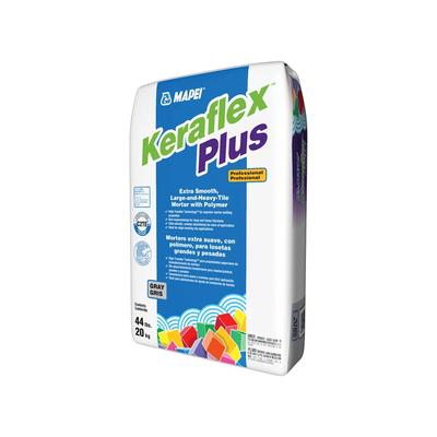 Mapei Keraflex Plus Grey Thinset Tile Mortar 44lb