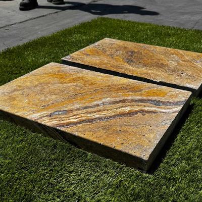 Autumn Leaves 5cm Double Modern Pool Coping 16x24