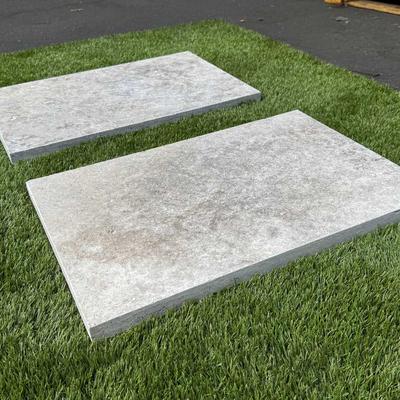 Silver Travertine 3cm Paver 12x24
