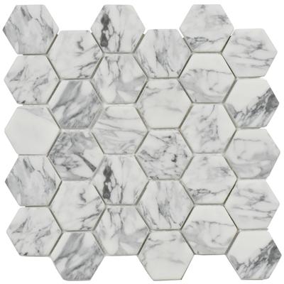 Rialto Statuary Hexagon Mosaic 12x12