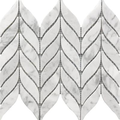 Rialto Spike Marble Mosaic 10x12
