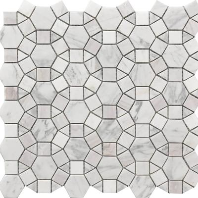 Rialto Kaleidoscope Marble Mosaic 12x12