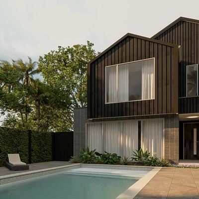 Outdoor 3D Rendering - Hover