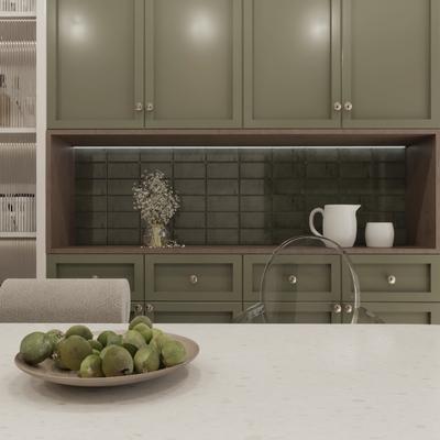 Rosalind Forest BG 3x6 Single Bullnose - Hover