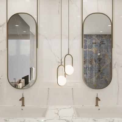 Noire Carrara 24x48 R Polished - Hover