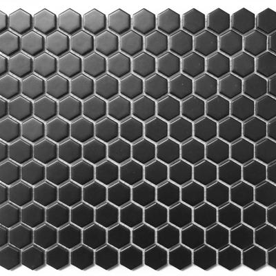Mood Mosaics MG Black 12x12 Mos. Hexagon 1x1