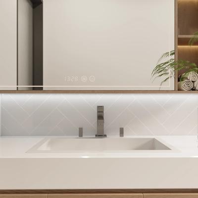 Mood BG Tender gray 3x12 Single Bullnose - Hover