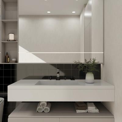 Mood BG Black 4-1/4 x 4-1/4 - Hover