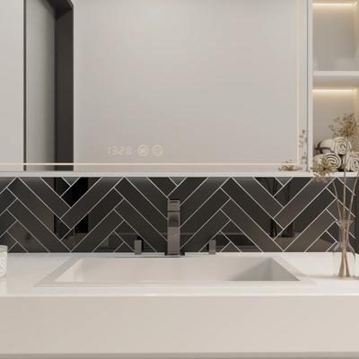 Marquise Negro Matte 2x10 - Hover