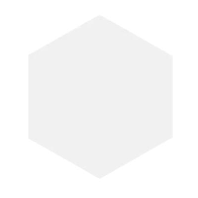 Marquise Hexagon Blanco Matte 5x6