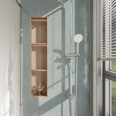Chroma Crackled 3x12 Aqua Bullnose - Hover