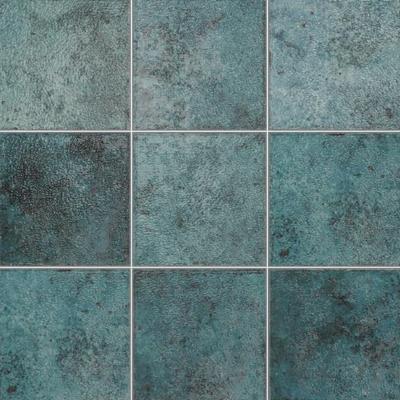 Hestia Turquoise Glossy 6x6 Field