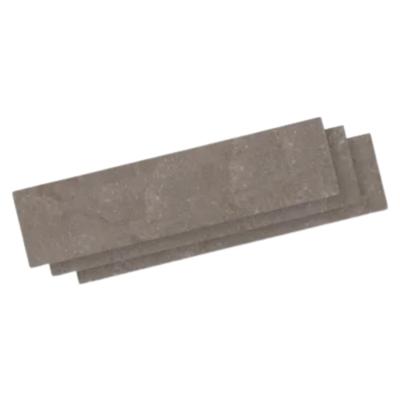 Aquabella Stone Age Flint 6x24 Porcelain Field Tile 12"x12" Pool Tile