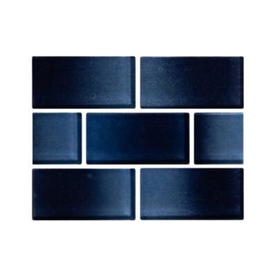 Aquabella Riviera Aqua Lorenzo 2x4 Glass Mosaic 12"x12" Pool Tile (RV-2431)
