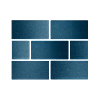 Aquabella Riviera Aqua Sanremo 2x4 Glass Mosaic 12"x12" Pool Tile (RV-2430)