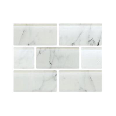 Aquabella Riviera Aqua Monaco 2x4 Glass Mosaic 12"x12" Pool Tile (RV-2428)