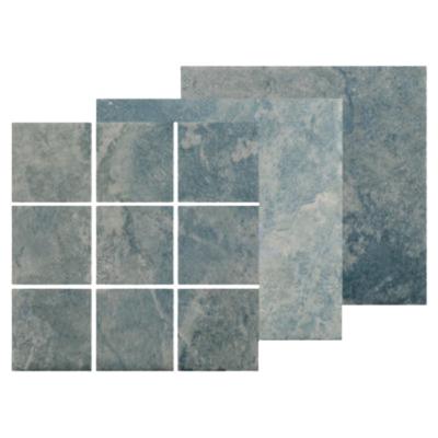 Aquabella Italian Slate Firenze 2x2 Porcelain Mosaic 12"x12" Pool Tile (IS-238)
