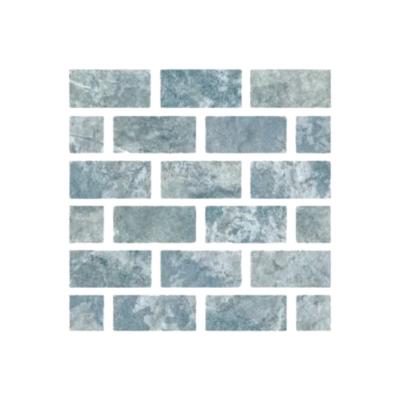 Aquabella Italian Slate Firenze 1x2 Porcelain Mosaic 12"x12" Pool Tile (IS-1238)
