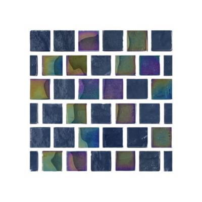 Aquabella Constellations Aquarius 1x1 Glass Mosaic 12"x12" Pool Tile