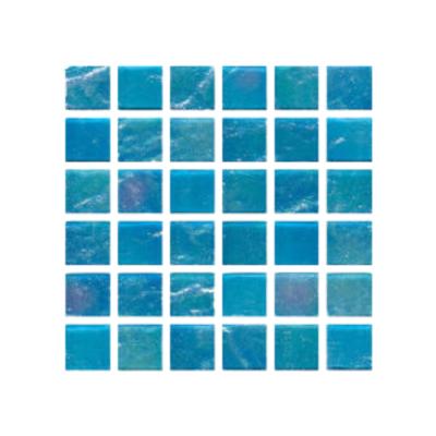 Aquabella Aurora Borealis Marvel 1x1 Glass Mosaic 12"x12" Pool Tile (AB-1111)