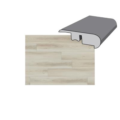 Ashen Linen 12 mil 94 x 1-3/4 Round Stair Nose Luxury Vinyl Plank