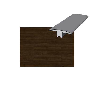 Ashen Ember 12 mil 94 x 1-3/4 T-Mold Luxury Vinyl Plank