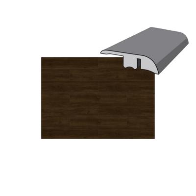 Ashen Ember 12 mil 94 x 1-3/4 Reducer Luxury Vinyl Plank