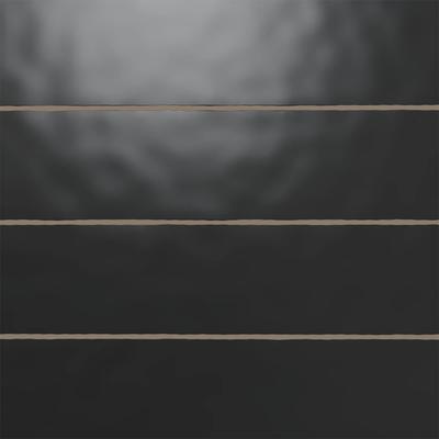 Broadway Black MG 3x12 Bullnose