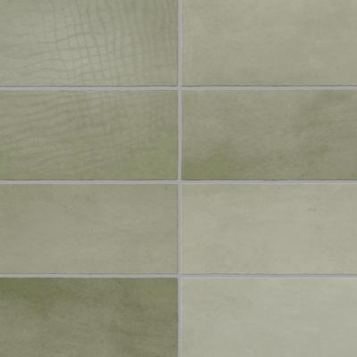 Bianca Verde 2.5x5 Bullnose