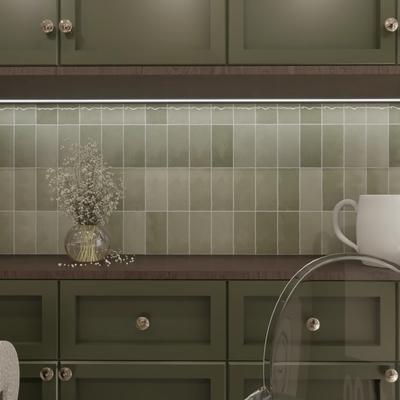 Bianca Verde 2.5x5 Bullnose - Hover
