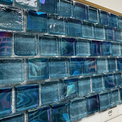 Aquabella Constellations Leo 1x1 Glass Mosaic 12"x12" Pool Tile