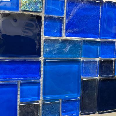 Aquabella Night Life Galant Block Random Glass Mosaic 12"x12" Pool Tile (NL-832)