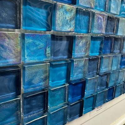 Aquabella Night Life Ballad 1x1 Glass Mosaic 12"x12" Pool Tile (NL-1131)