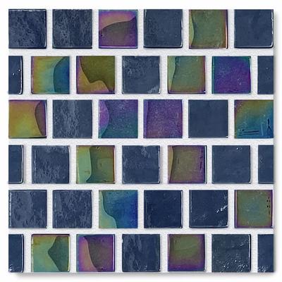 Aquabella Constellations Aquarius 1x1 Glass Mosaic 12"x12" Pool Tile