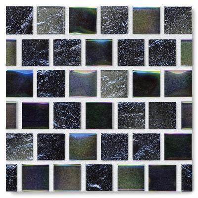 Aquabella Constellations Aries 1x1 Glass Mosaic 12"x12" Pool Tile