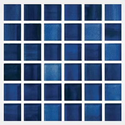 Aquabella London Victoria 1x1 Glass Mosaic 12"x12" Pool Tile (LS-1177)