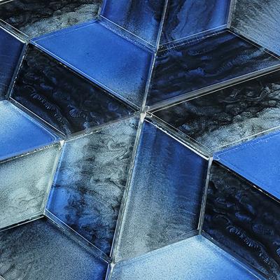 Dimension Dusk 2x4 Glass Mosaic 12"x12" Pool Tile - Hover