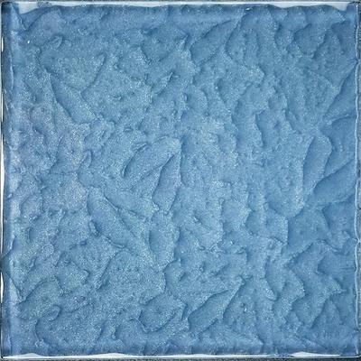 Moonscape Steel Blue 6x6 Glass Pool Tile
