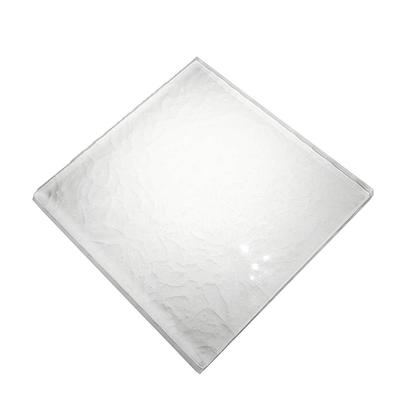 Moonscape White 6x6 Glass Pool Tile - Hover