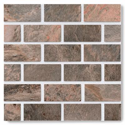 Aquabella Nevada Reno 1x2 Porcelain Mosaic 12"x12" Pool Tile