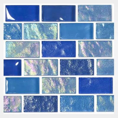 Aquabella Night Life Ballad 1x2 Glass Mosaic 12"x12" Pool Tile (NL-1231)