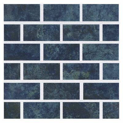Aquabella Stars Orion 1x2 Porcelain Mosaic 12"x12" Pool Tile