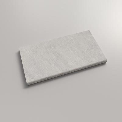 Carrara Equinox Marble 3cm Bullnose Pool Coping 12x24 - Hover