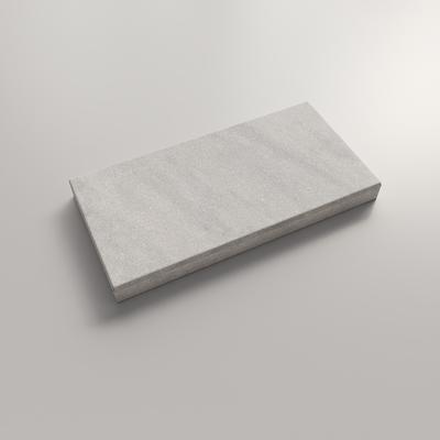 Carrara Equinox Marble 5cm Double Modern Pool Coping 12x24 - Hover