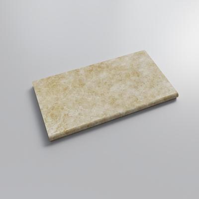 Cordoba Cream 3cm Bullnose Pool Coping 12x24 - Hover