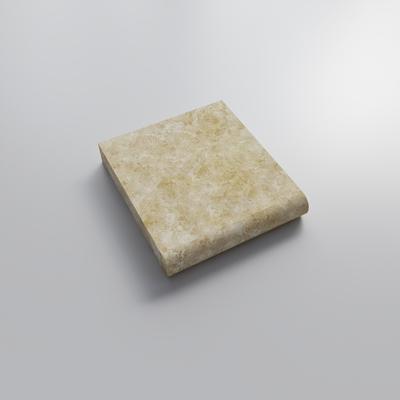 Cordoba Cream 5cm Bullnose Pool Coping 12x12 - Hover