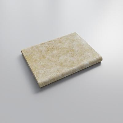 Cordoba Cream 5cm Double Bullnose Pool Coping 16x24 - Hover