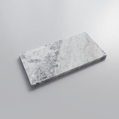 Silver Travertine 3cm Paver 12x24 - Hover