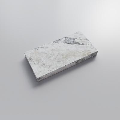 Silver Travertine 3cm Paver 6x12 - Hover