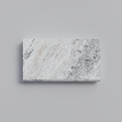 Silver Travertine 5cm Bullnose Pool Coping 12x24